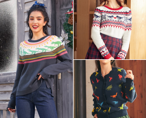Vintage Retro Style Sweater Finds at ModCloth cover photo collage