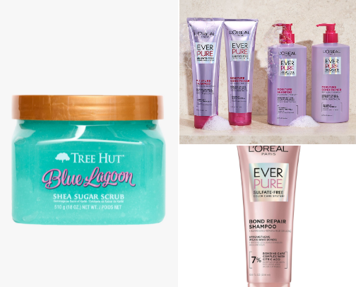 bath essentials 🛁 cover photo collage