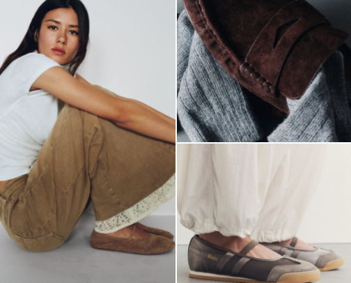 The perfect transition shoe from Summer to Fall cover photo collage
