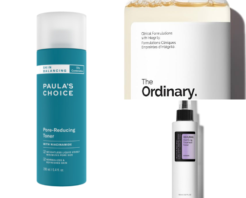 Oily skin BFFs: Tried and True Toners cover photo collage