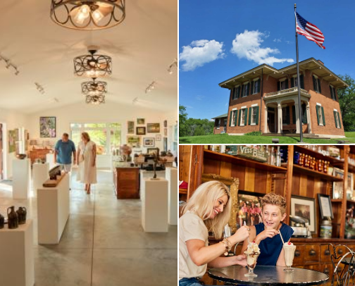 Galena Illinois Weekend Getaway recs cover photo collage