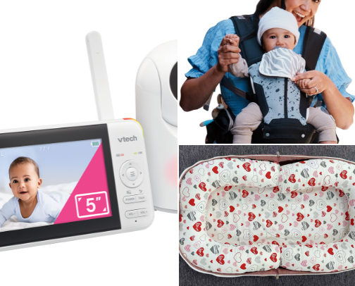 Smart choices for Baby Moms cover photo collage