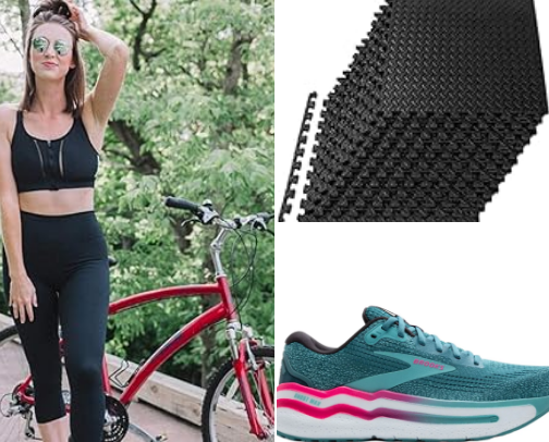 Workout Gear I'm obsessed with on my journey to fight back against middle age 🙌 cover photo collage