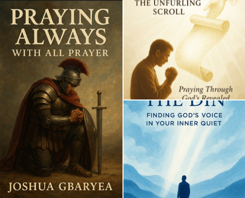Prayer and Healing Books cover photo collage