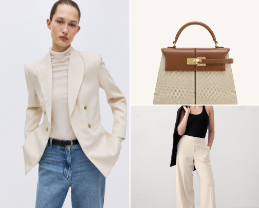 Old Money Office Chic Starter Pack (Effortless Luxury Looks cover photo collage