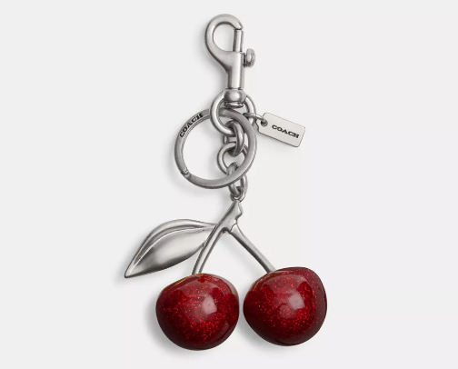 COACH® | Cherry Bag Charm cover photo collage