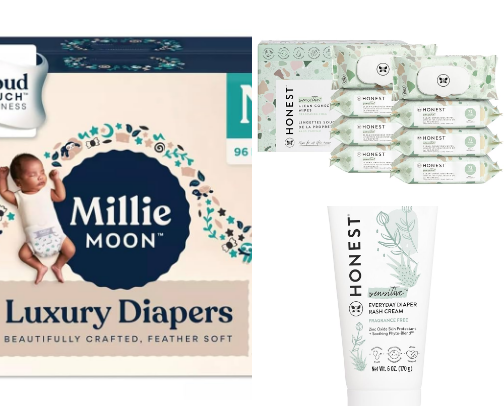 Ultimate Baby Shower Gift List cover photo collage