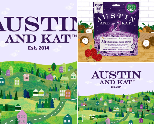 🐈Austin and Kat🐕‍🦺 cover photo collage
