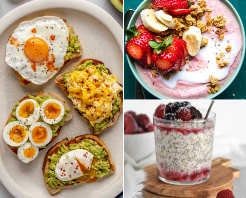 Start Strong: 5 Nutritious Breakfast Recipes cover photo collage
