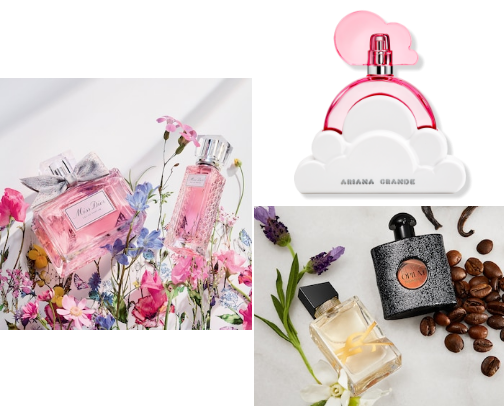 Perfumes cover photo collage
