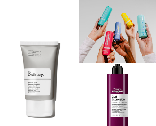 My favorite beauty recs cover photo collage