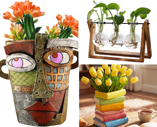 🌸 My List of Unique & Cute Indoor Planters cover photo collage