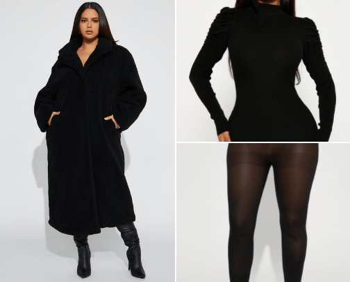 Winter date night ❄️💋 cover photo collage