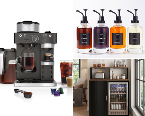Coffee Bar Gizmos and Gadgets cover photo collage
