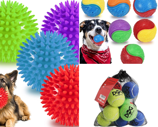 Bounching or Squeeking Balls cover photo collage