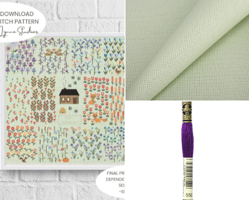 Temperature Tracking Cross Stitch Essentials cover photo collage