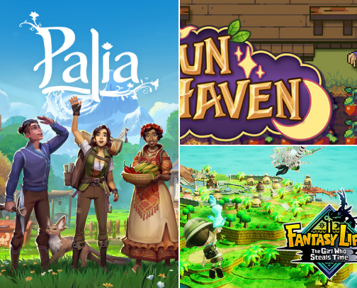 my favorite pc games right now! 🕹️ cover photo collage