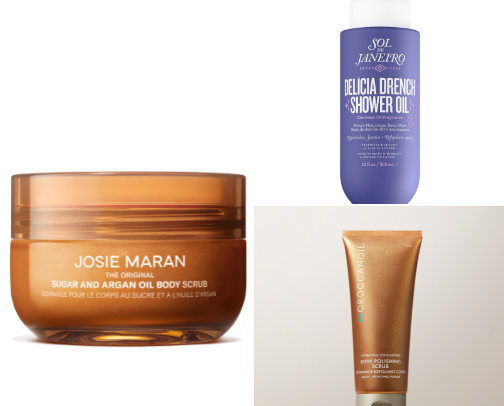 Luxury Body Scrubs & Oils You’ll Actually Use✨ cover photo collage