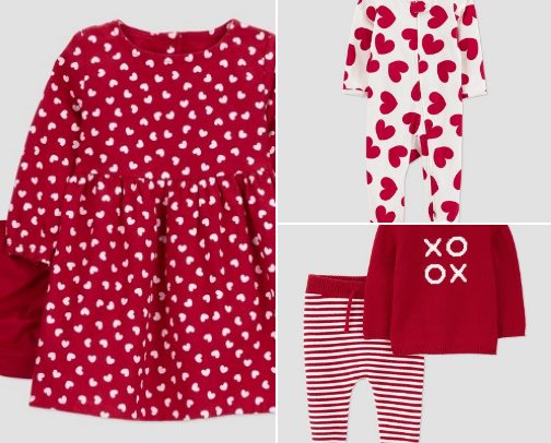 Simple & Affordable Valentine’s Day Baby Outfit List cover photo collage