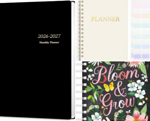 2026 Planners cover photo collage
