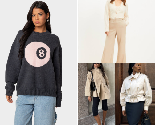 2025 Fall Fashion Trends cover photo collage