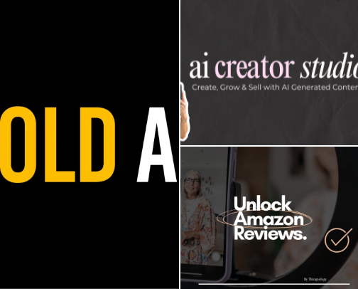Digital Tools & Courses for Content Creators who want to monetize online cover photo collage