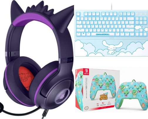 Gaming Accessories for Women/Girls cover photo collage