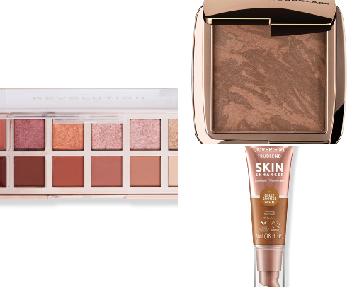Hot Cocoa Glaze Makeup 🫕✨ cover photo collage