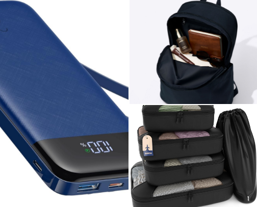 My Must-Have Travel Essentials cover photo collage
