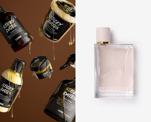 my fav perfumes & body mists ⭐️ cover photo collage