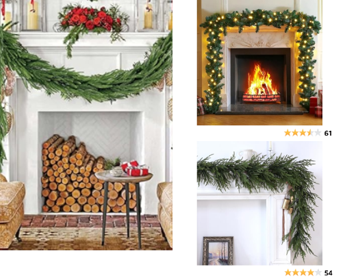 Christmas decorations, fireplace Garland ideas for your home, with Amazon links.

In 2025, Christmas trends will see a mix of vintage nostalgia, sustainable choices, and modern interpretations of classic elements, with a focus on unique textures, bold colors, and personal flair. Expect to see Chinoiserie-inspired decorations, whimsical woodland motifs, and a return to retro disco aesthetics. cover photo collage