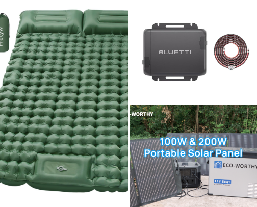 CAMPING ESSENTIAL cover photo collage