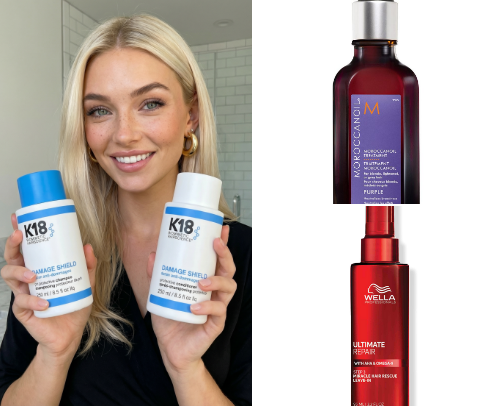 Best Hair Products & Tools for Dead Hair | Hydrating & Repair Favorites cover photo collage