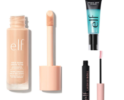 Elf products cover photo collage