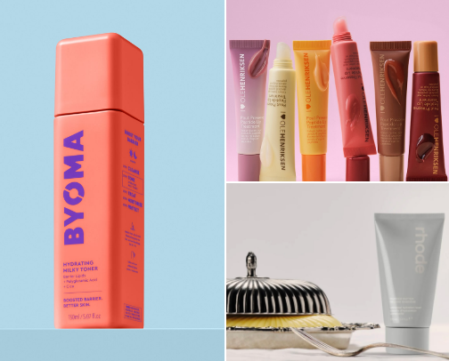 Skincare cover photo collage