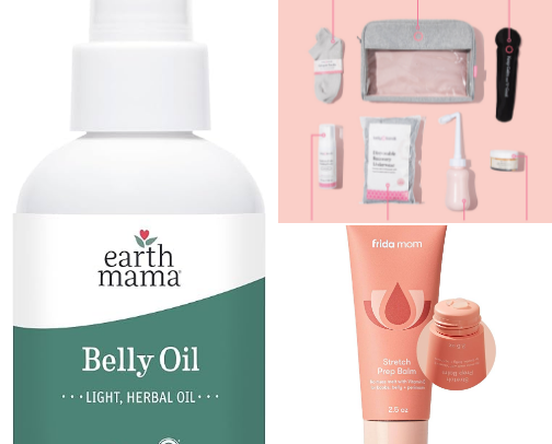 Postpartum products must have! cover photo collage