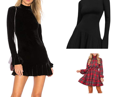 Holiday dresses under $60 - Amazon cover photo collage