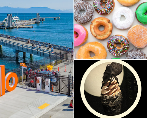 Food & Fun - The perfect Day in Vancouver. cover photo collage