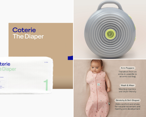 My Baby Registry Staples (That We Actually Used) cover photo collage