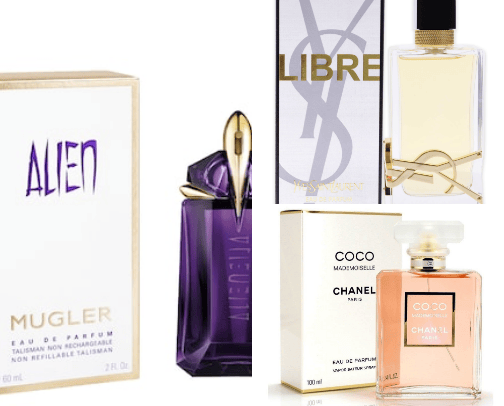 Perfumes cover photo collage