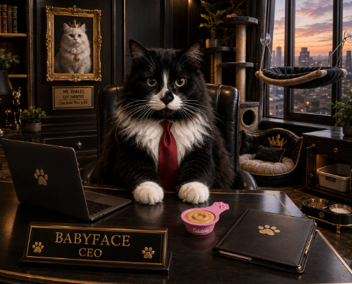 🐾 Babyface’s Purr-sonal Picks: The CEO Cat-alog 😼 cover photo collage
