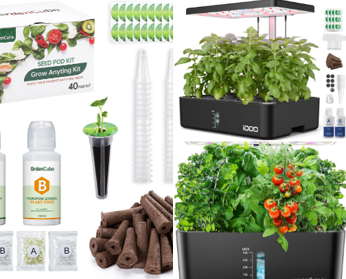 Indoor Gardening cover photo collage