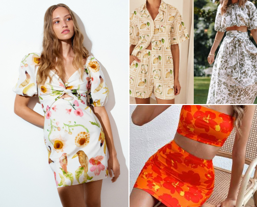 Fashion and lifestyle cover photo collage