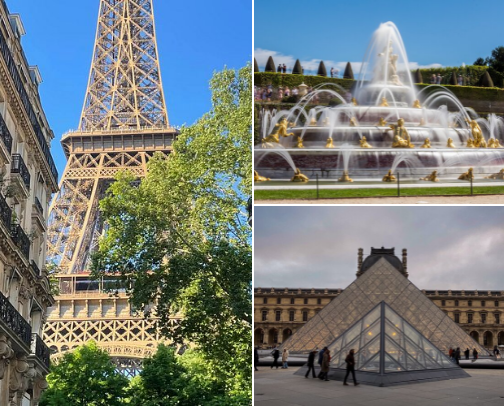 Instagrammable Places in Paris 2025 cover photo collage