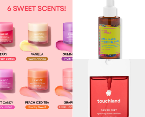 My favorite beauty recs cover photo collage