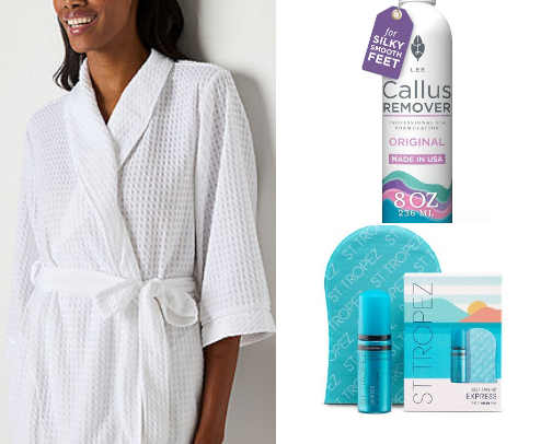 Busy Mom Picks for a Spa Day at Home cover photo collage