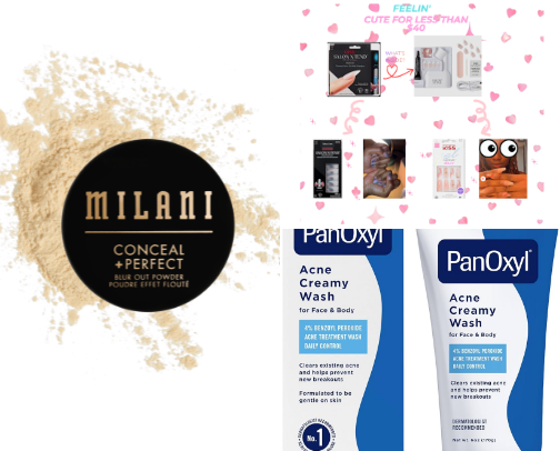 My personal beauty recs cover photo collage