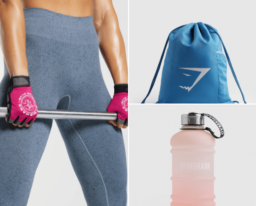 Fitness | Gym shark accessories💫 cover photo collage