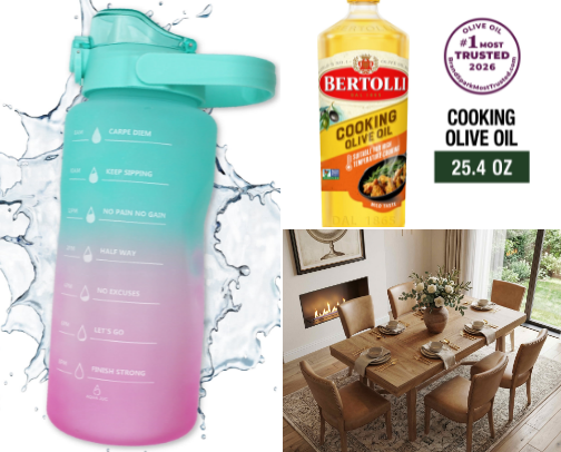 Kitchen accessories cover photo collage