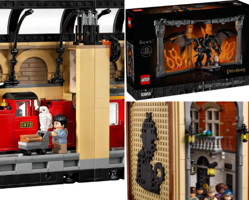 B&N Lego collection cover photo collage